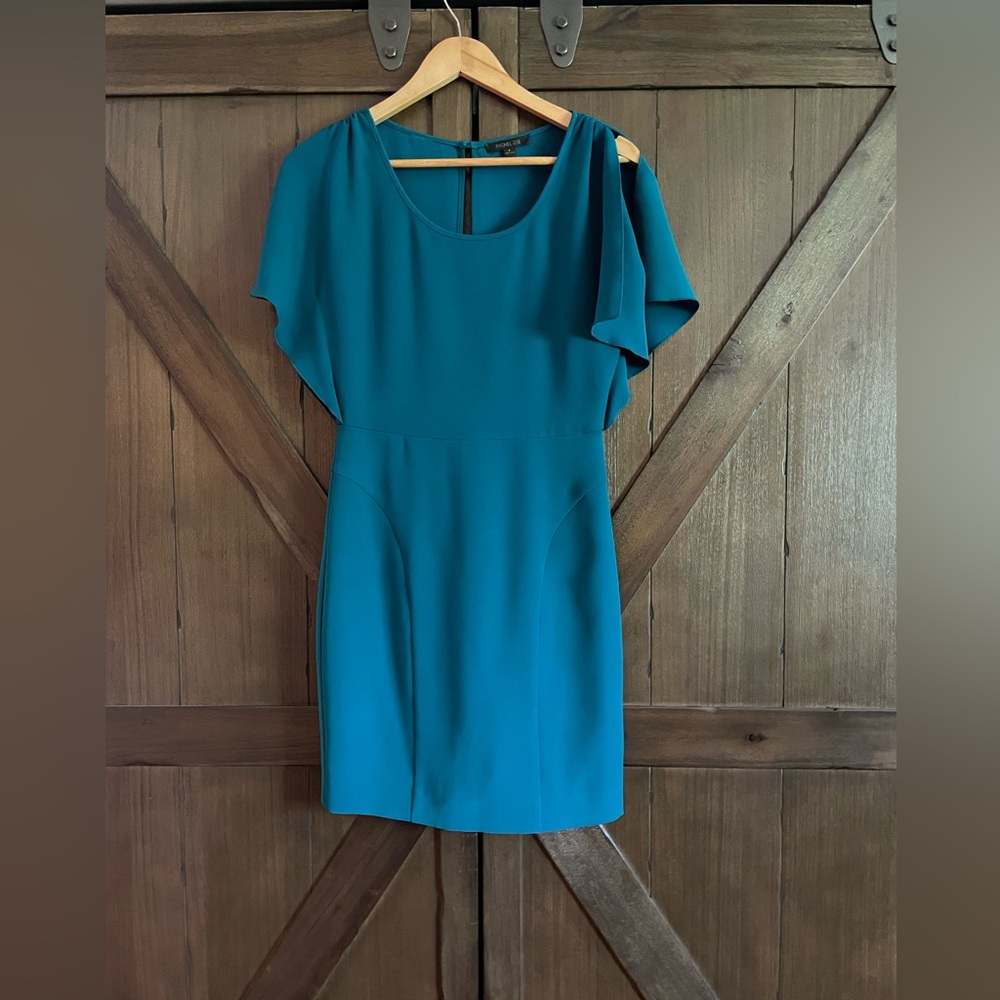 Women’s Teal Cocktail Dress by Rachel Zoe